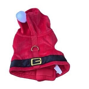 Santa Suit Dog Harness Jacket size small